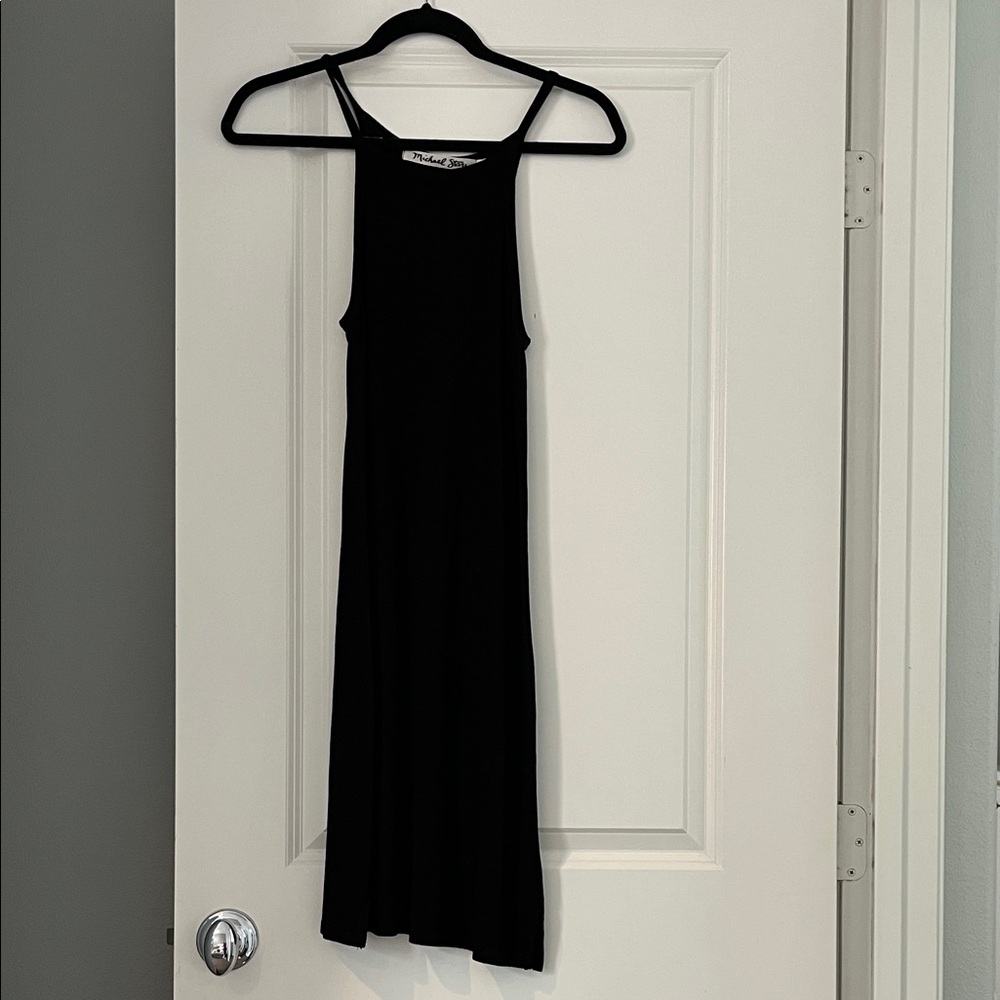 Michael Stars Black Midi Dress